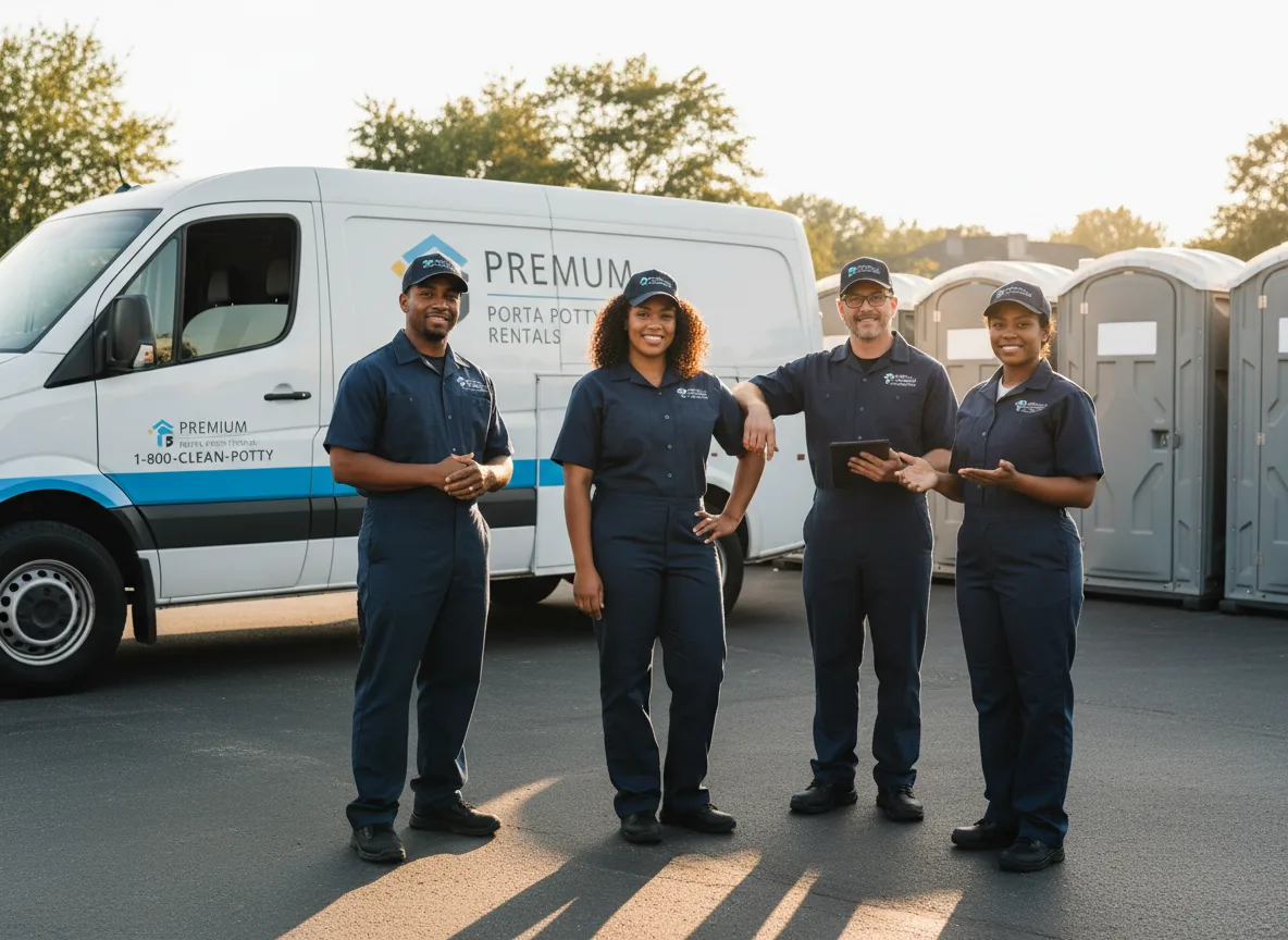 VIP Portable Toilets company in Scott, OH